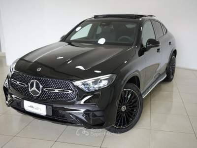 Mercedes-Benz GLC D 4Matic Coupé AMG Tetto+R20+PackNight+pedane Rosso usata Pozzuoli