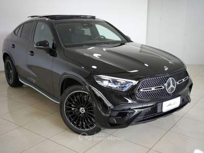 Mercedes-Benz GLC D 4Matic Coupé AMG Tetto+R20+PackNight+pedane Rosso usata Pozzuoli