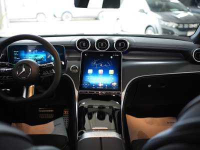 Mercedes-Benz GLC D 4Matic Coupé AMG Tetto+R20+PackNight+pedane Rosso usata Pozzuoli