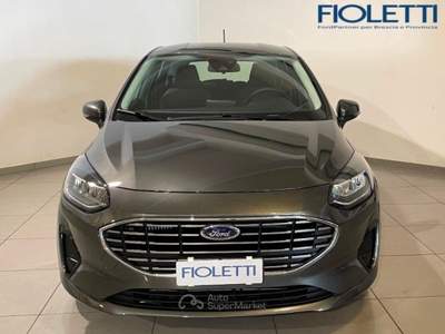 Ford Fiesta 7ª SERIE 1.1 75 CV 5 PORTE TITANIUM Nero usata Manerbio