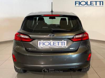 Ford Fiesta 7ª SERIE 1.1 75 CV 5 PORTE TITANIUM Nero usata Manerbio