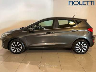 Ford Fiesta 7ª SERIE 1.1 75 CV 5 PORTE TITANIUM Nero usata Manerbio
