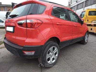 Ford EcoSport EcoBoost 100 CV Titanium Rosso usata Ferrara