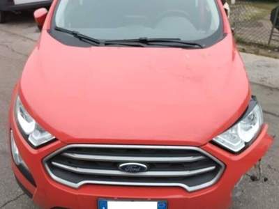Ford EcoSport EcoBoost 100 CV Titanium Rosso usata Ferrara