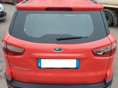 Ford EcoSport EcoBoost 100 CV Titanium Rosso usata Ferrara