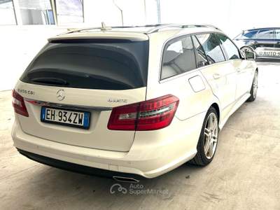 Mercedes-Benz Classe E E SW 250 cdi Avantgarde AMG 4matic TETTO Bianco usata BRESCIA