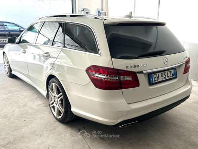 Mercedes-Benz Classe E E SW 250 cdi Avantgarde AMG 4matic TETTO Bianco usata BRESCIA