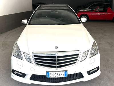 Mercedes-Benz Classe E E SW 250 cdi Avantgarde AMG 4matic TETTO Bianco usata BRESCIA