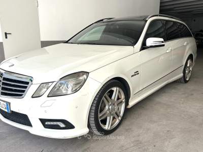 Mercedes-Benz Classe E E SW 250 cdi Avantgarde AMG 4matic TETTO Bianco usata BRESCIA