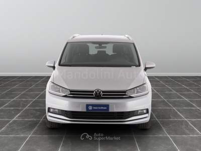 Volkswagen Touran 2.0 tdi scr executive dsg Argento usata Brescia