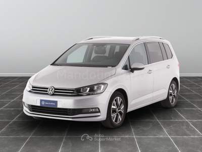 Volkswagen Touran 2.0 tdi scr executive dsg Argento usata Brescia