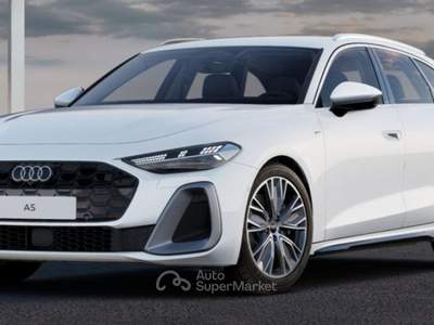 Audi A5 Avant TDI 150 kW S tronic mHEV+ S Line edition Bianco usata Sabbioneta