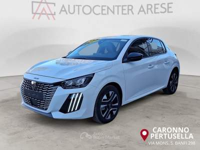 Peugeot 208 Hybrid 145 e-DCS6 Allure Bianco usata Milano