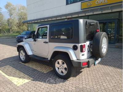 Jeep Wrangler EEP WRANGLER SAHARA 2.8 CRD WRANGLER Argento usata Pian Camuno