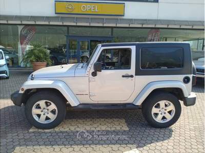Jeep Wrangler EEP WRANGLER SAHARA 2.8 CRD WRANGLER Argento usata Pian Camuno