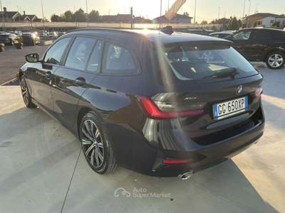 BMW Serie 3 320d 320 d 48V xDrive Touring Sport Nero usata Pieve di Cento