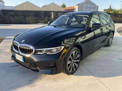 BMW Serie 3 320d 320 d 48V xDrive Touring Sport Nero usata Pieve di Cento