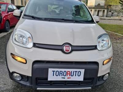 Fiat Panda 1.3 MJT S&S 4x4 UNICO PROPRIETARIO Beige usata Varallo