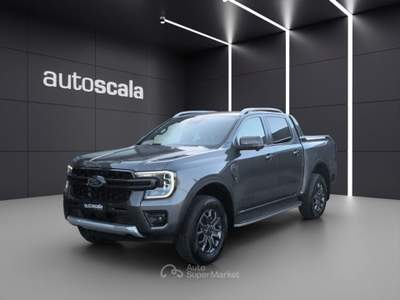 Ford Ranger 2.0 ECOBLUE aut. 205CV DC Wildtrak 5 posti più Iva Grigio usata San Nicola la Strada