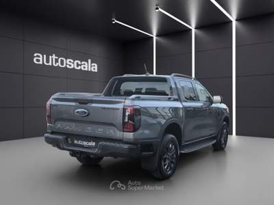 Ford Ranger 2.0 ECOBLUE aut. 205CV DC Wildtrak 5 posti più Iva Grigio usata San Nicola la Strada