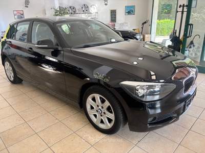 BMW Serie 1 114i Unico proprietario, libero da incidenti  KM.  CERTIFICATI Nero usata Cartura