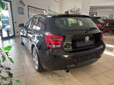 BMW Serie 1 114i Unico proprietario, libero da incidenti  KM.  CERTIFICATI Nero usata Cartura