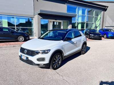 Volkswagen T-Roc 2.0 TDI SCR 150 CV DSG 4MOTION Advanced BlueMot. T Bianco usata Pieve di Soligo