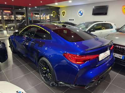 BMW Serie 4 M4 M4 CS COUPE' XD EDITION VR46 1/46 LASER H&K CARBON Blu/Azzurro usata Ciampino