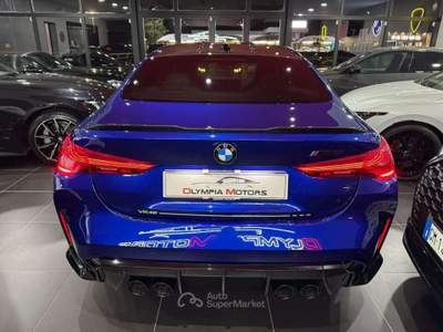 BMW Serie 4 M4 M4 CS COUPE' XD EDITION VR46 1/46 LASER H&K CARBON Blu/Azzurro usata Ciampino
