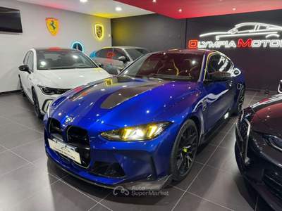 BMW Serie 4 M4 M4 CS COUPE' XD EDITION VR46 1/46 LASER H&K CARBON Blu/Azzurro usata Ciampino