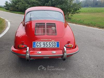 Porsche 356 C SC 95 cv coupé Rosso usata CASALPUSTERLENGO