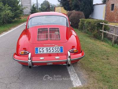 Porsche 356 C SC 95 cv coupé Rosso usata CASALPUSTERLENGO