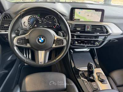 BMW X3 2018 BMW X3 xDrive 30d M-SPORT NAVI PELLE AHK LED Nero usata Belmonte Piceno