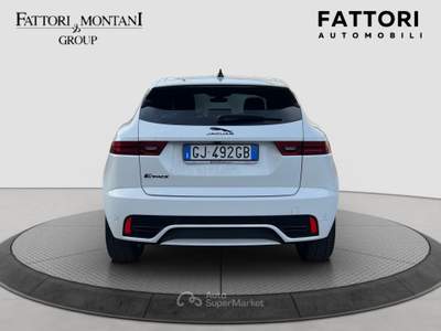 Jaguar E-Pace 2.0D I4 204 CV AWD Auto R-Dynamic Black Bianco usata Roma