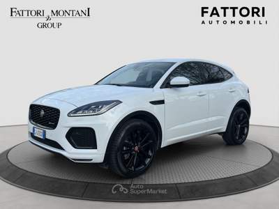 Jaguar E-Pace 2.0D I4 204 CV AWD Auto R-Dynamic Black Bianco usata Roma