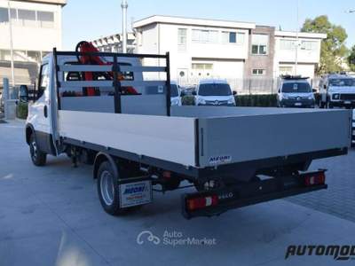 Iveco Daily 35c14 gru fassi cassone fisso Bianco usata San Miniato