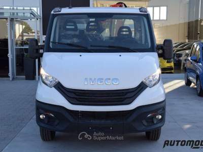 Iveco Daily 35c14 gru fassi cassone fisso Bianco usata San Miniato