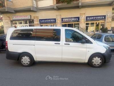 Mercedes-Benz Vito 9 posti Long navi camera, Clima, C manuale Bianco usata Roma