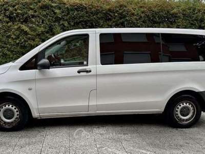 Mercedes-Benz Vito 9 posti Long navi camera, Clima, C manuale Bianco usata Roma