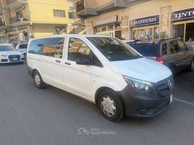 Mercedes-Benz Vito 9 posti Long navi camera, Clima, C manuale Bianco usata Roma
