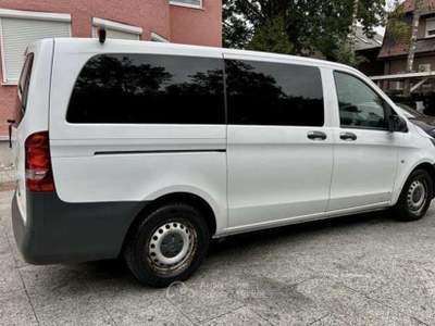 Mercedes-Benz Vito 9 posti Long navi camera, Clima, C manuale Bianco usata Roma