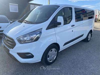 Ford Transit Custom 9 posti clima post. Pdc C Manuale Bianco usata Roma