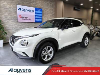 Nissan Juke 1.0 DIG-T 114 CV N-Connecta Bianco usata Volla