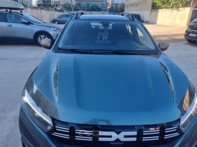 Dacia Sandero Garanzia casa madre, Tagliando Renault con fattura,Bollo pagato Nero usata Arzano