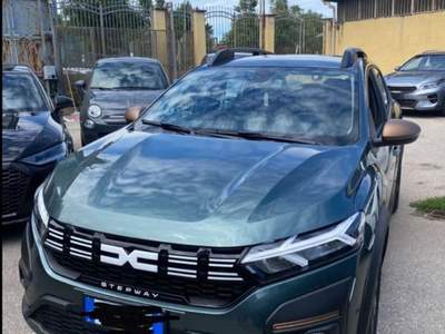 Dacia Sandero Garanzia casa madre, Tagliando Renault con fattura,Bollo pagato Nero usata Arzano