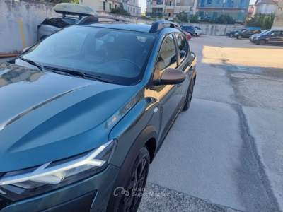 Dacia Sandero Garanzia casa madre, Tagliando Renault con fattura,Bollo pagato Nero usata Arzano