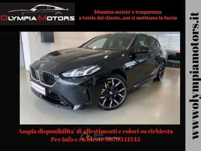 BMW Serie 1 120i 120 I M SPORT NEW TETTO LASER KAMERA H&K NAVI 19 Nero usata Ciampino