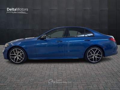Mercedes-Benz Classe C  - c 300 d mhev amg line advanced  Blu/Azzurro usata Montecosaro