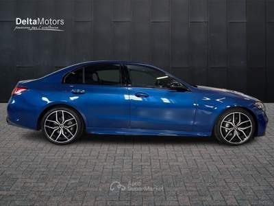 Mercedes-Benz Classe C  - c 300 d mhev amg line advanced  Blu/Azzurro usata Montecosaro
