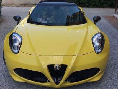 Alfa Romeo 4C 4C Spider 1750 tbi 240cv tct Giallo usata Segrate